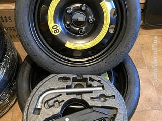 Kit Roata Pana Rezerva Slim Vw Golf 6 7 Skoda Seat Audi 125 70 R16